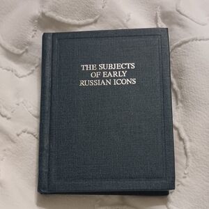 Book "The Subjects Of Early Russian Icons" Published Saint Petersburg 1991